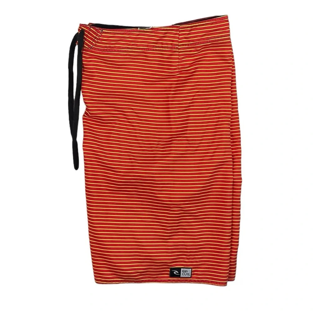Sh432 Mens Rip Curl Surfing Brand Striped Beach Board Shorts 38
